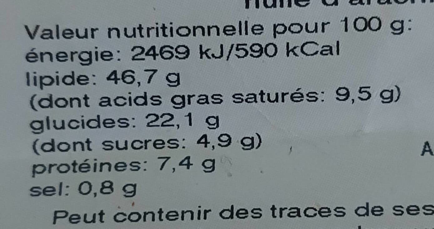 Fruidelys Noix de cajou (grillée et salée) packshot