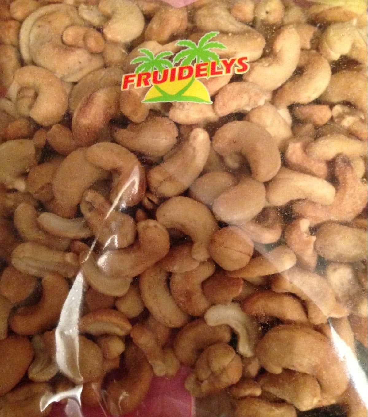 Fruidelys Noix de cajou grillées salées packshot