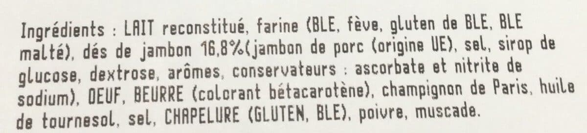 Open Food Facts Dalle au jambon packshot