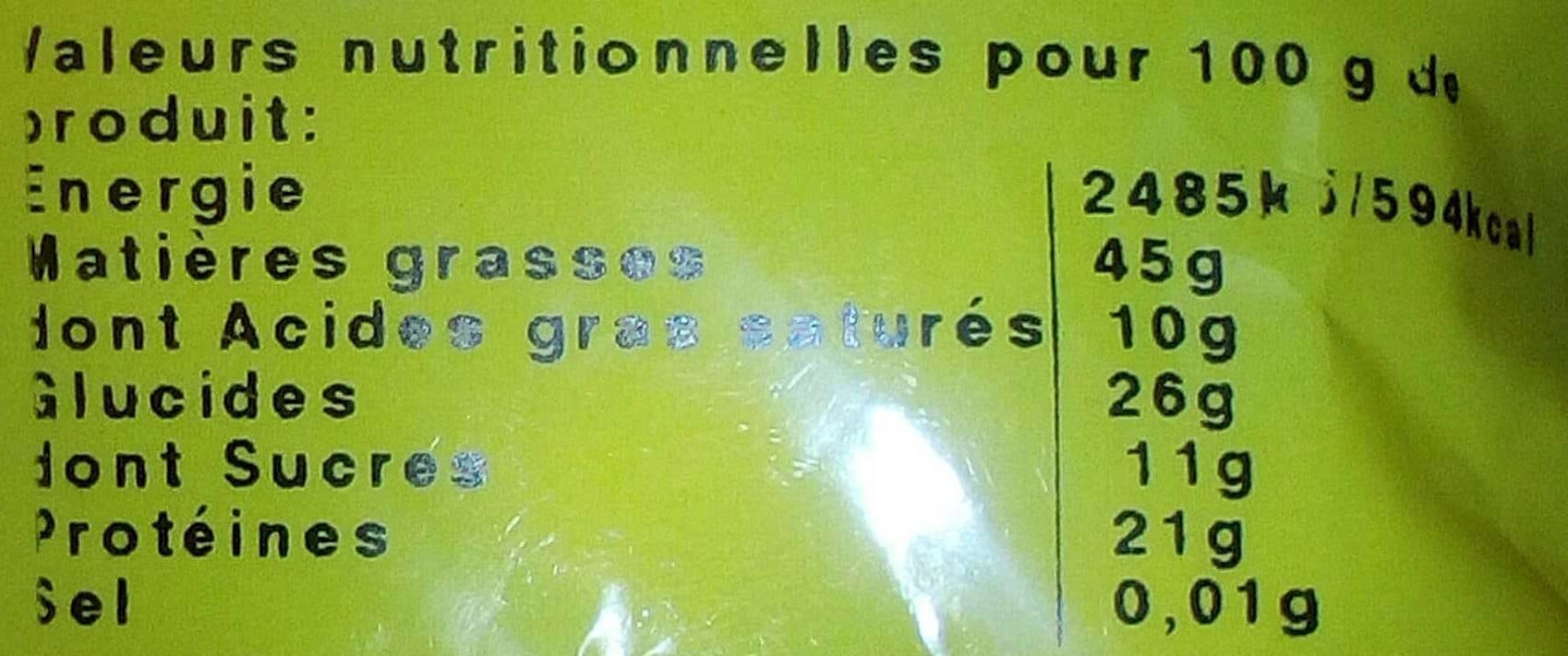 Fruidelys Noix de cajou crue packshot