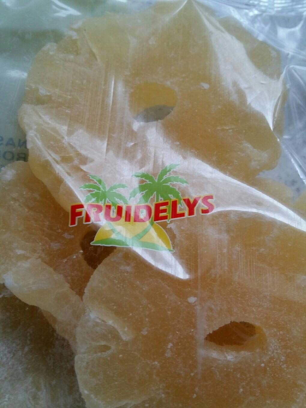 Fruidelys Ananas séché en rondelles packshot