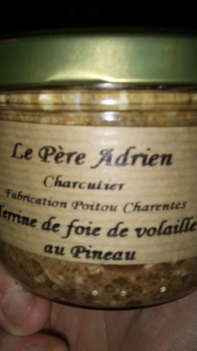 Le Père Adrien Terrine de foie de volaille au pineau packshot