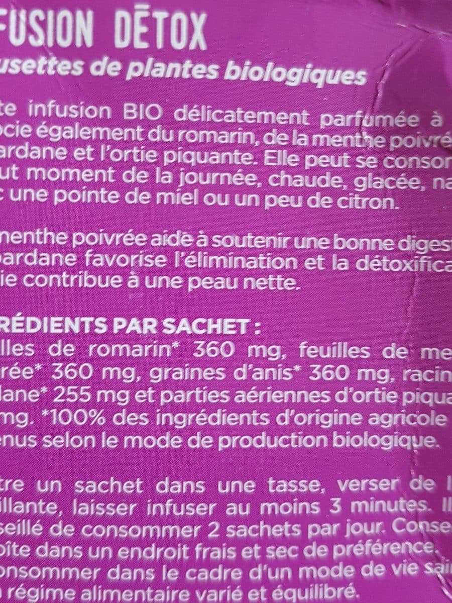Fleurance nature INFUSION DETOX packshot