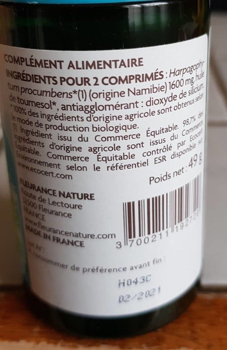 Fleurance nature Harpagophytum packshot