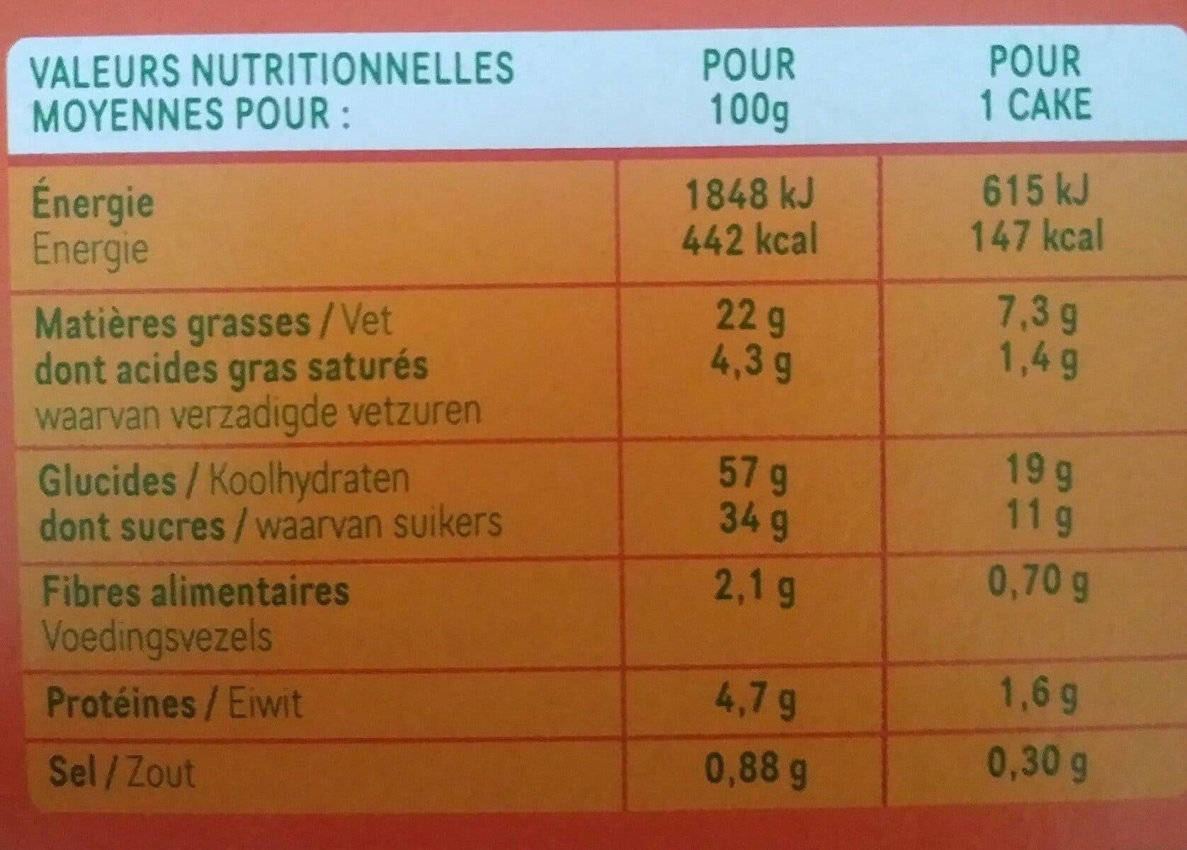 Allergo Mini Cakes Marbrés packshot