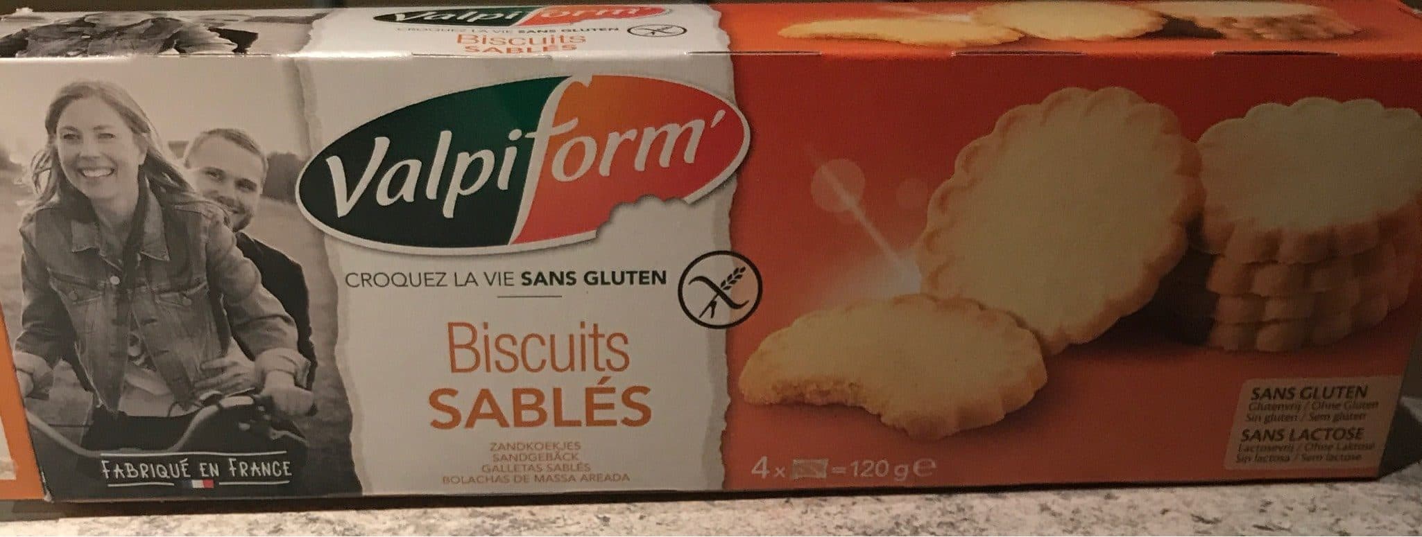 Valpiform BISCUIT SABLES SG packshot