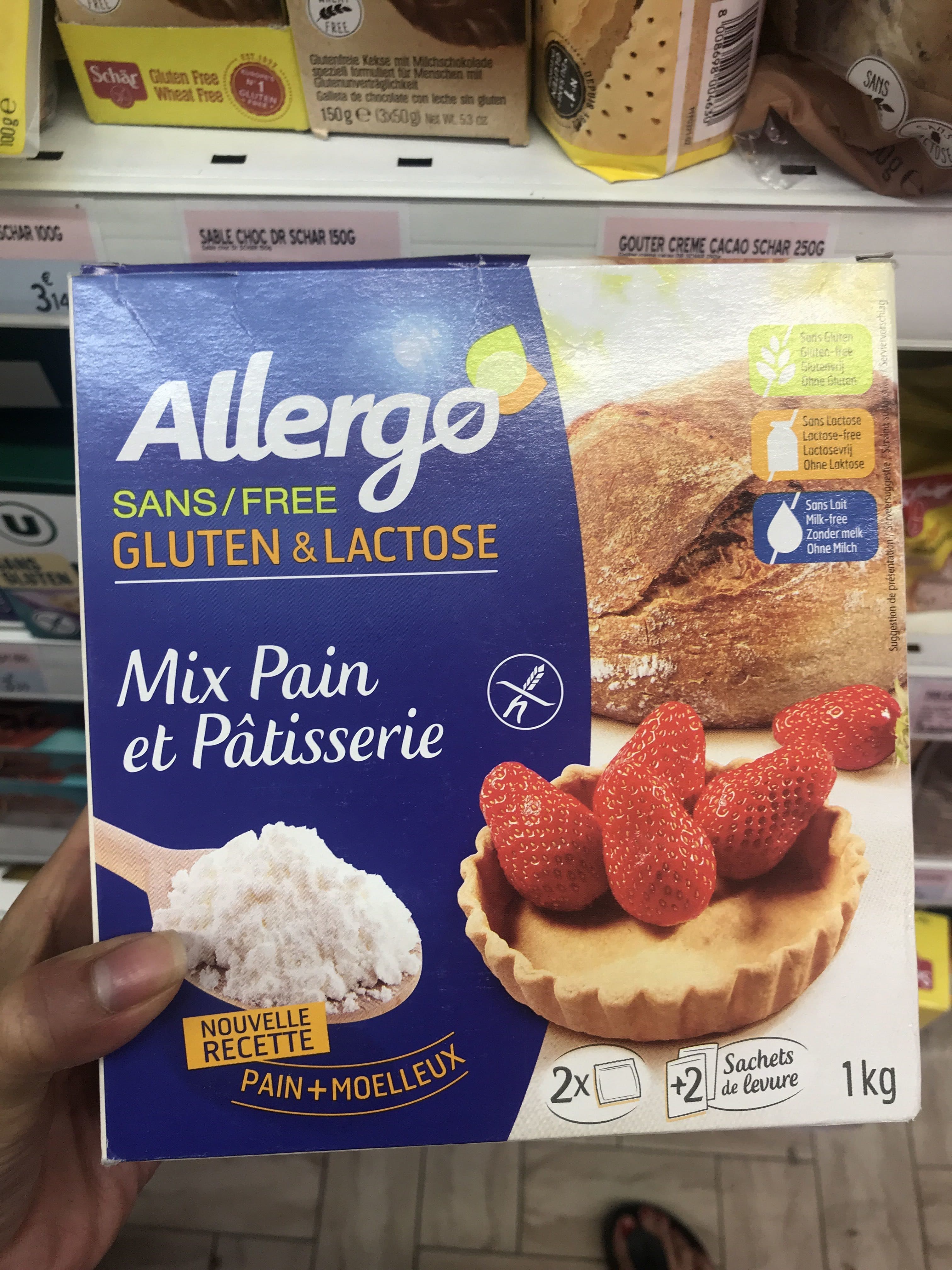 Allergo Allergo Glutenvrij Mix Brood & Pattiserie packshot