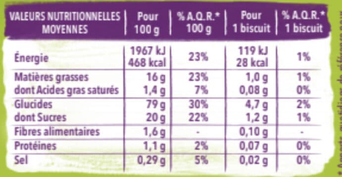 Gerblé Sablé Nature Sans Gluten & Lactose packshot