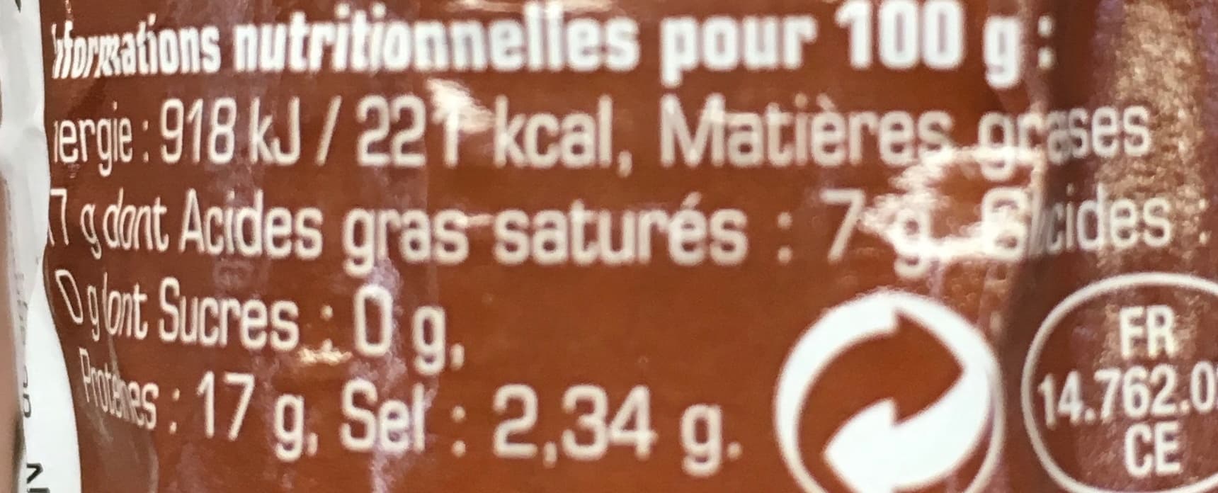 Amand Terroir Andouille pur porc packshot