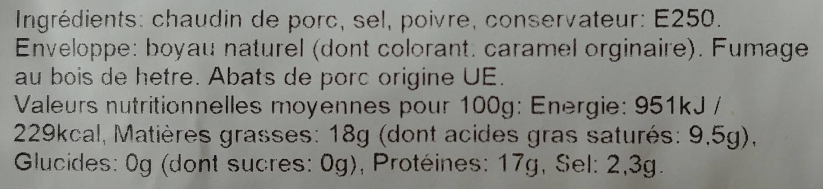 Amand-Bianic Véritable Andouille de Guémené packshot
