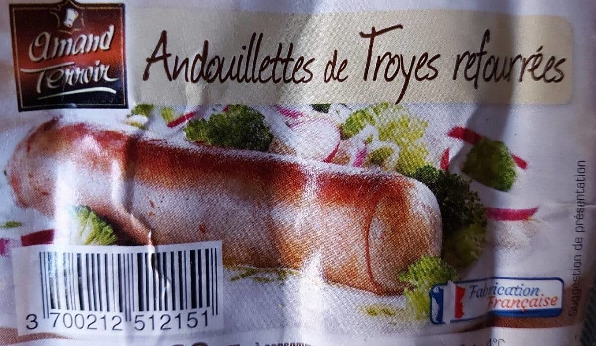 Armand Terroir Andouillettes de Troyes refourrées packshot