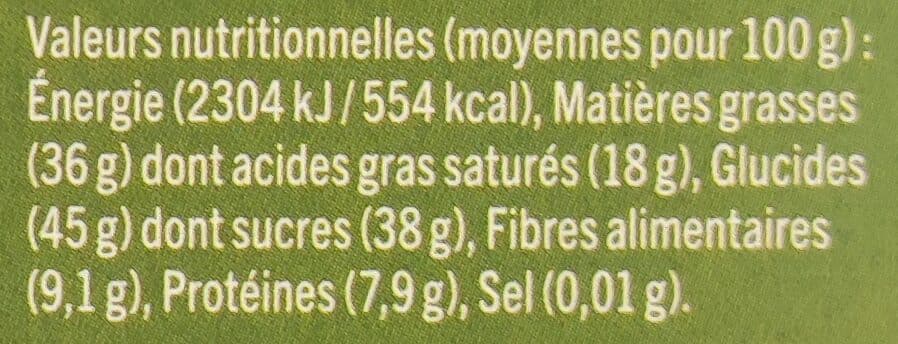 Alter Eco Chocolat noir aux éclats d'amandes packshot