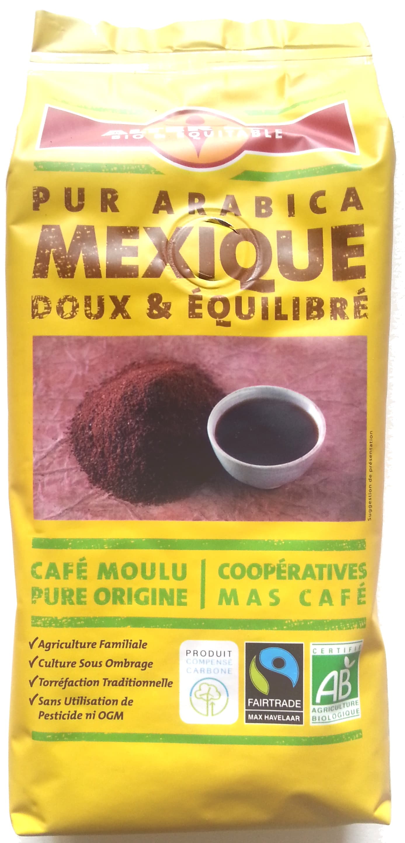 Alter Eco Pur arabica Mexique Doux & équilibré packshot