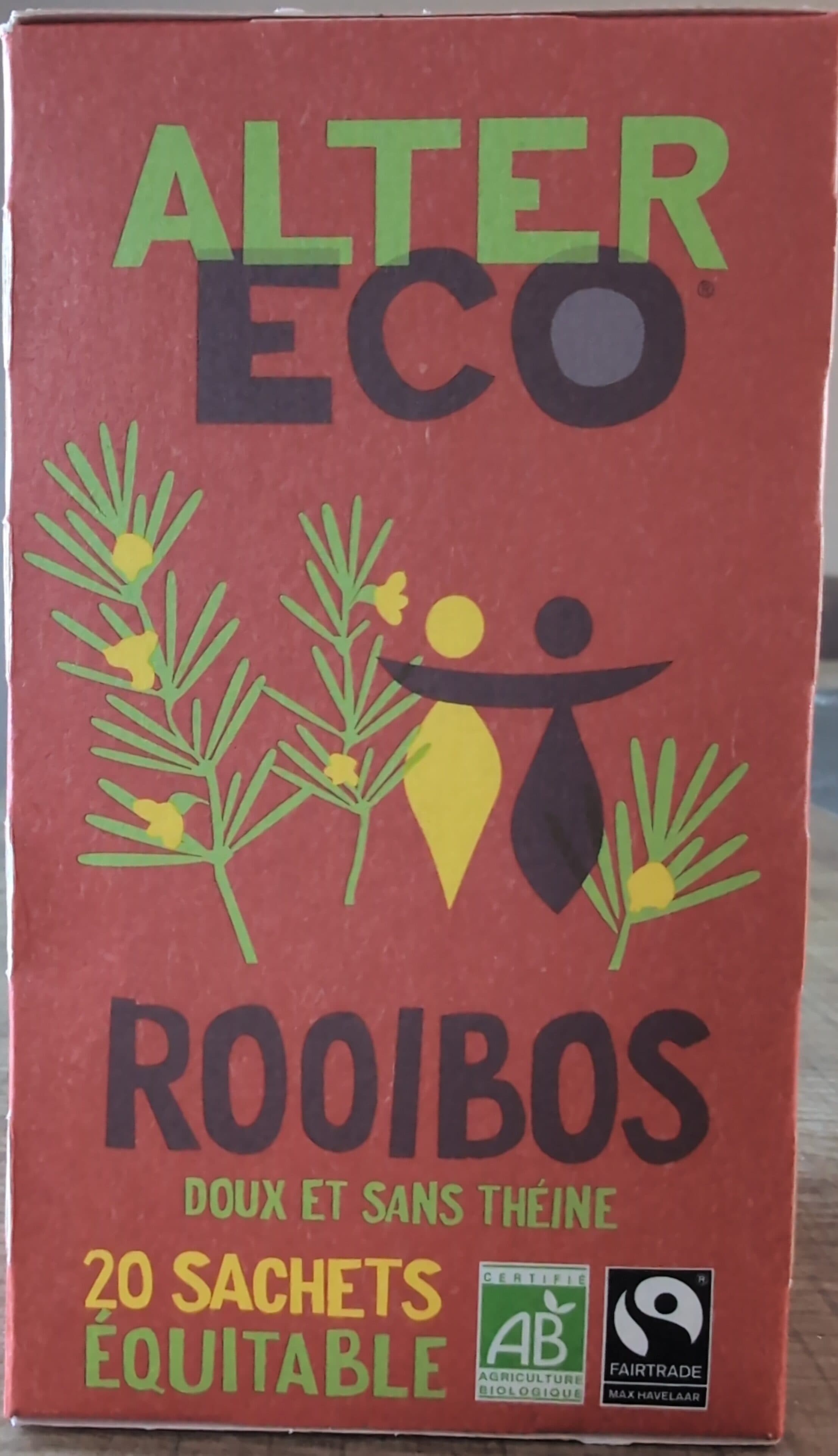 Alter Eco Rooibos (Doux et sans Théine) packshot