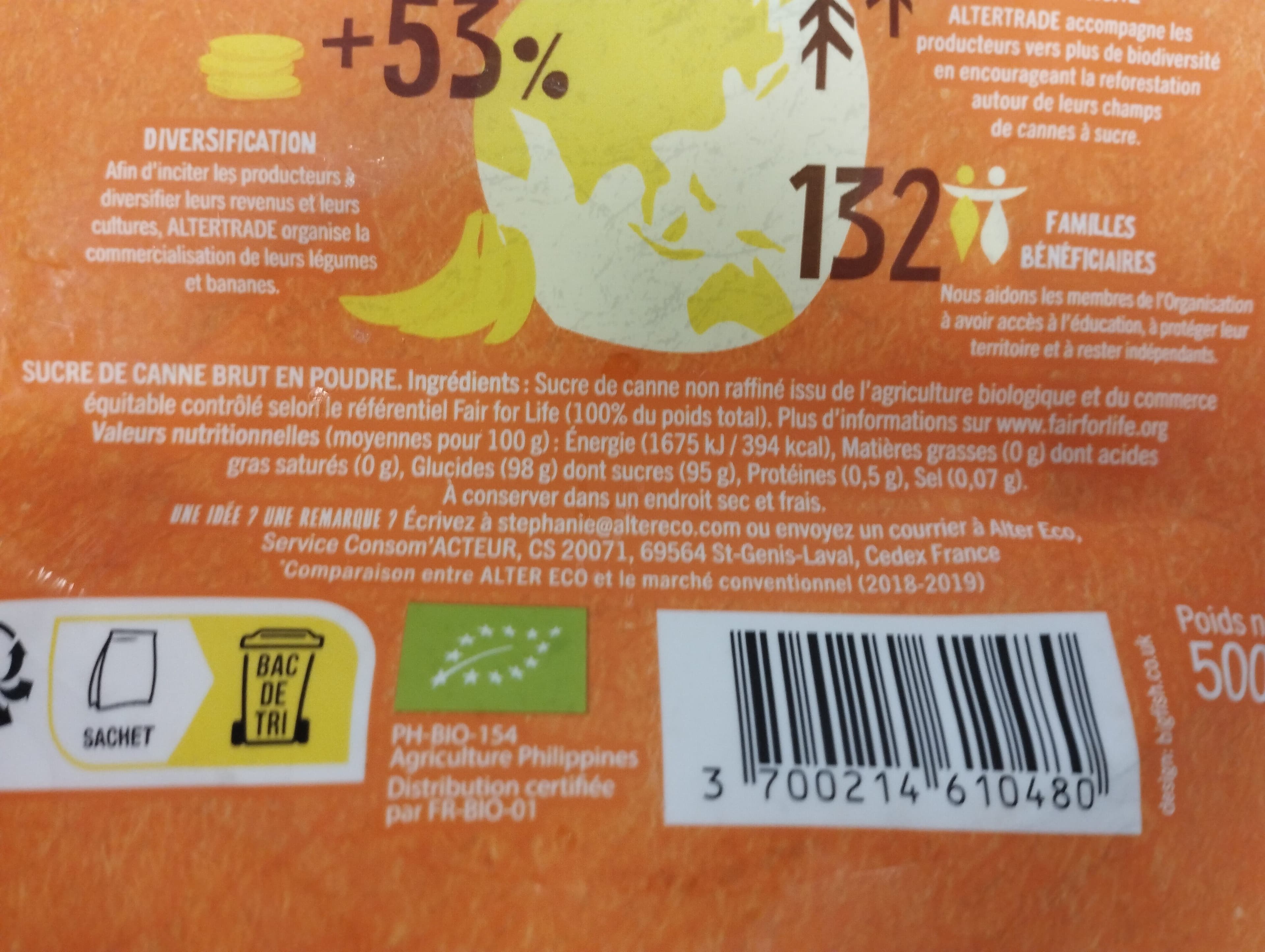 Alter Eco Sucre Cmplet Muscovado packshot