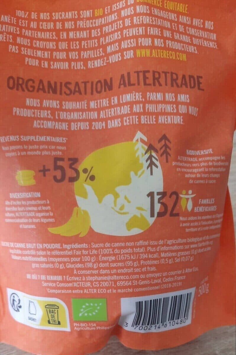 Alter Eco Sucre Cmplet Muscovado packshot