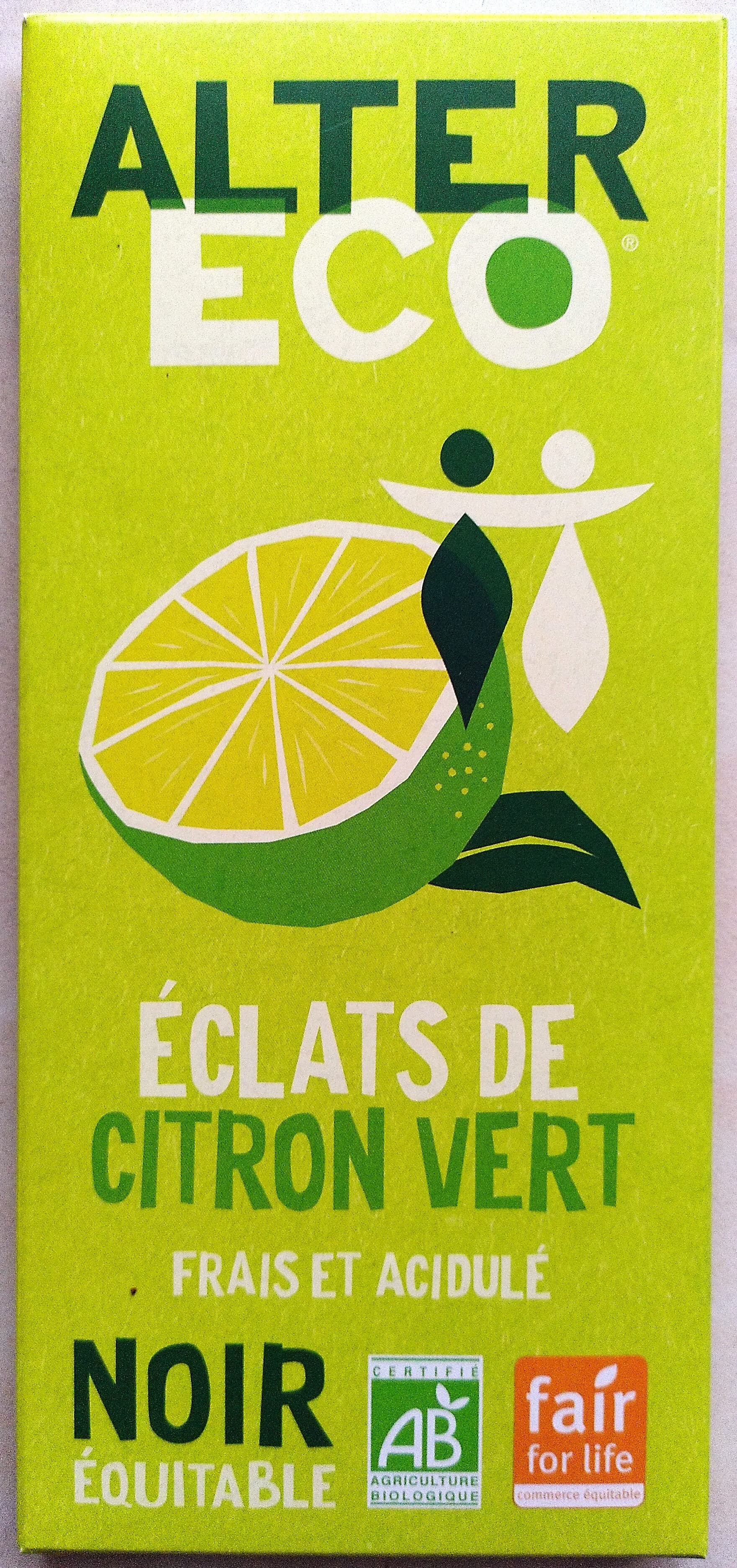 Alter Eco Éclats de citron vert packshot