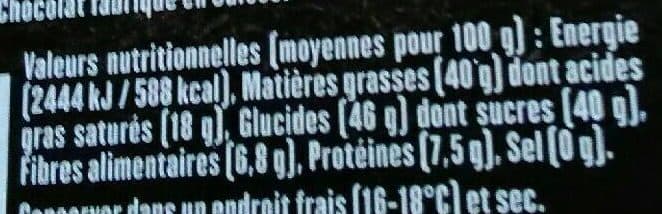 Alter Eco Alter eco Noir amandes entières packshot