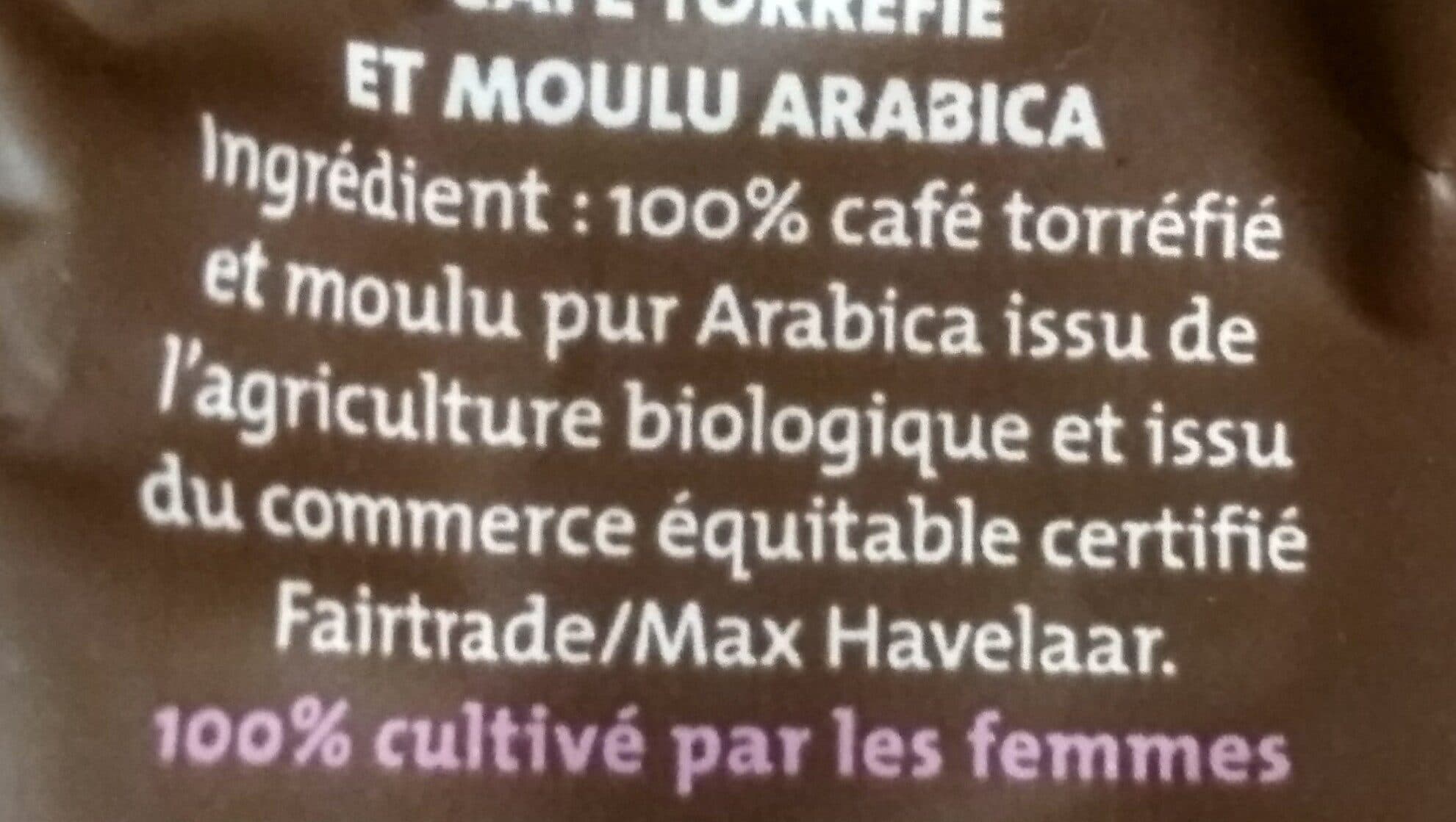 Alter Eco Café Des Productrices Ouganda Pur Arabica Bio Et équitable packshot