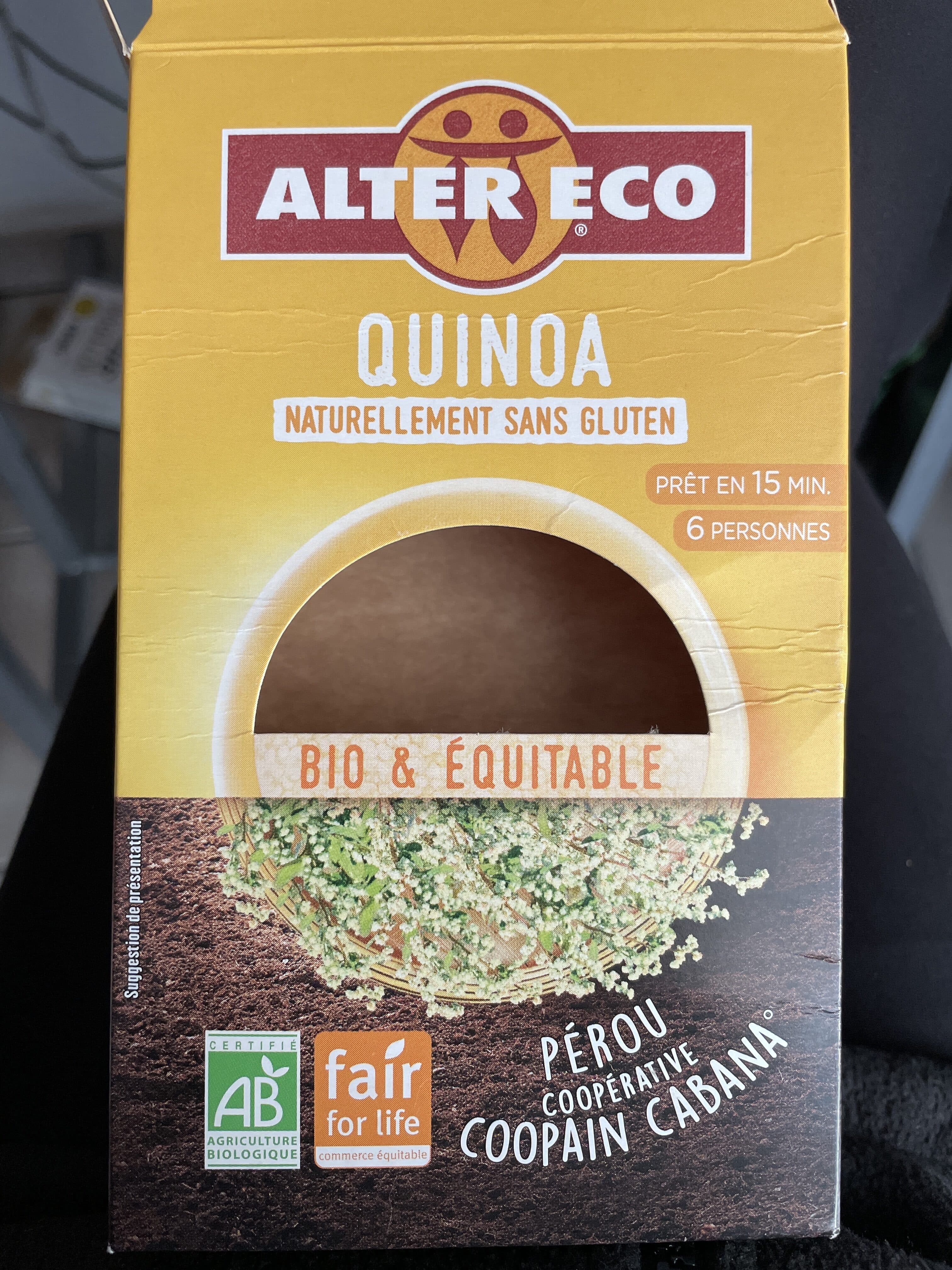 Alter Eco Quinoa packshot