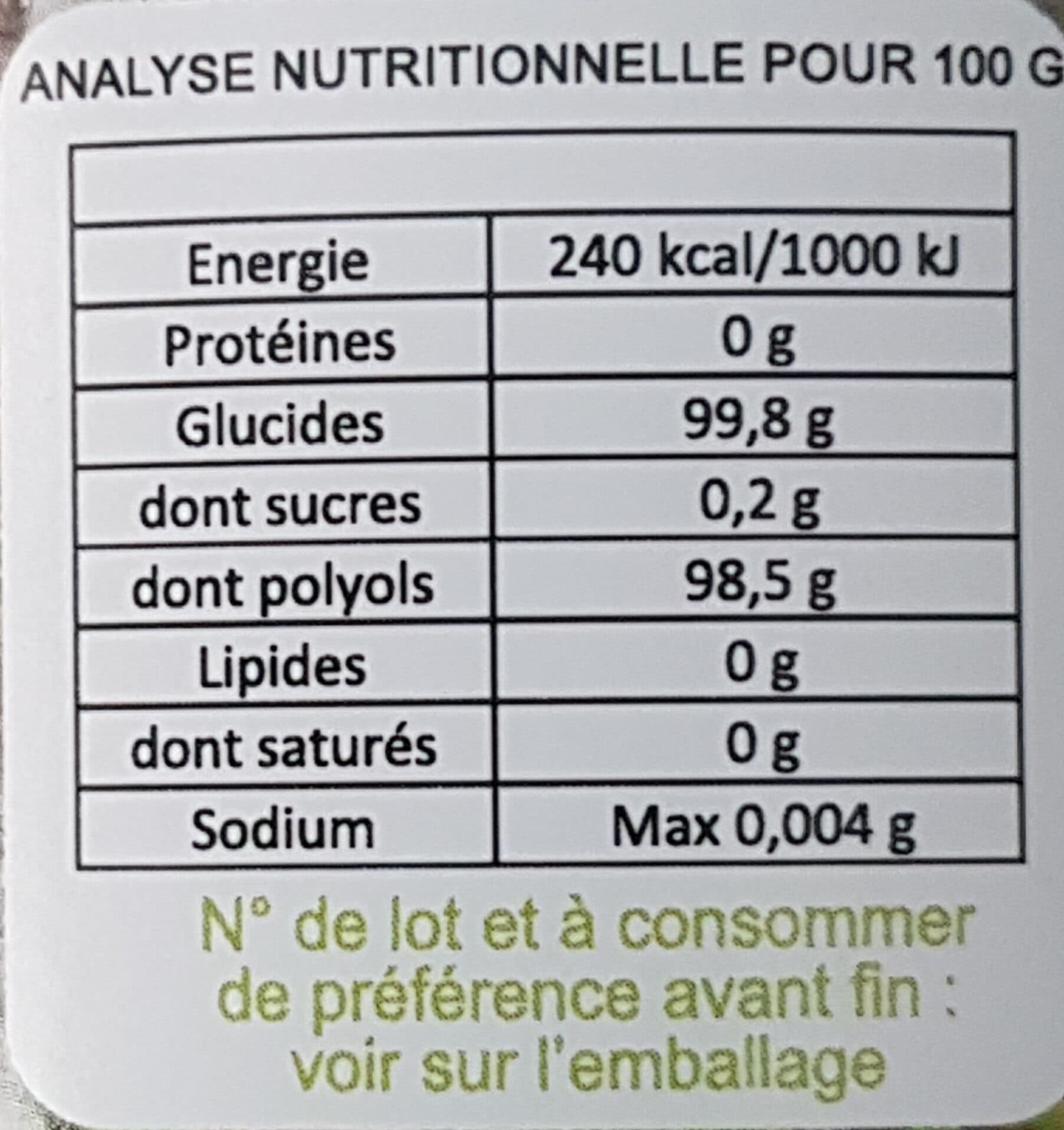 XYLITOL Xylitol packshot