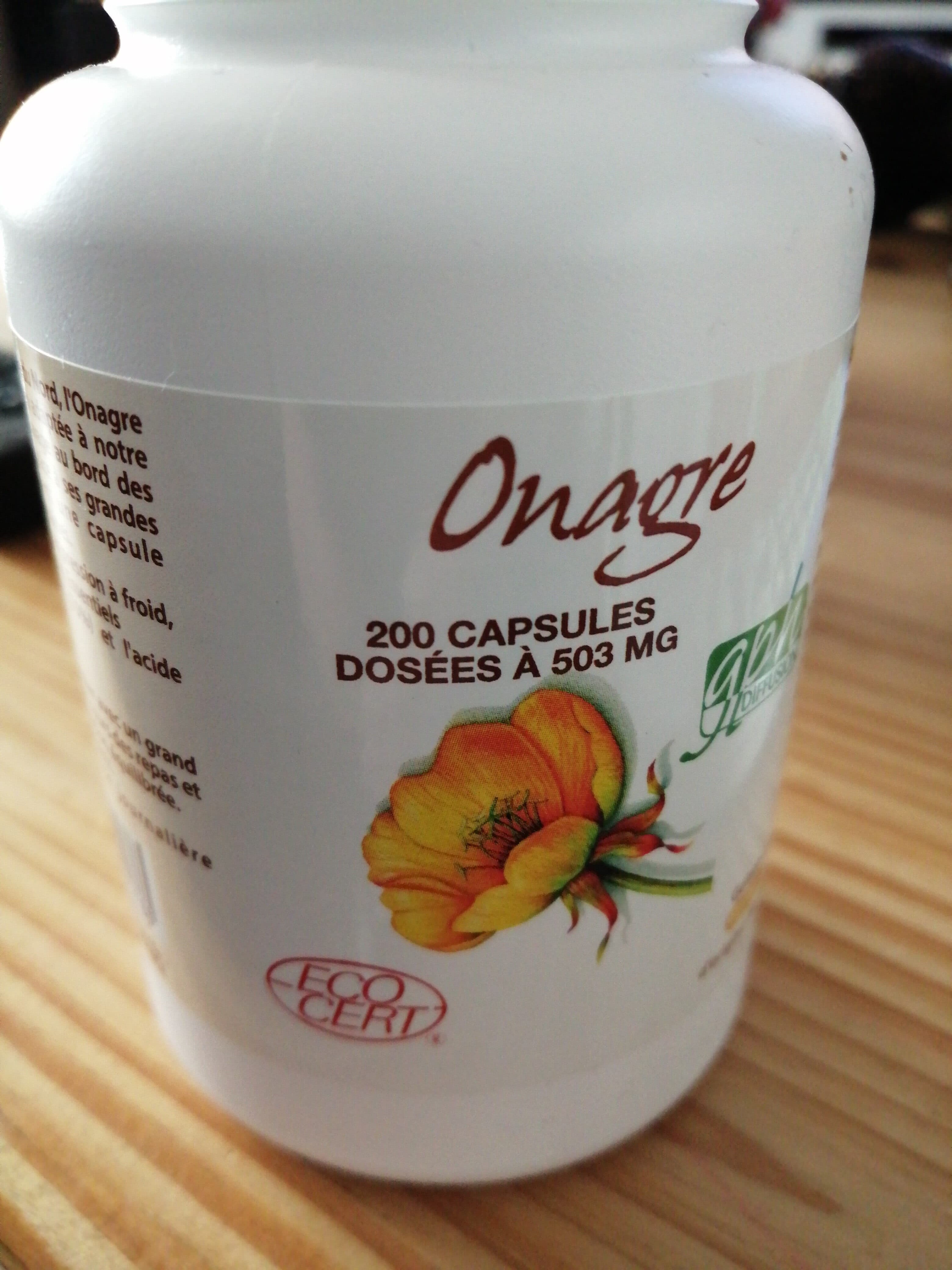 Gph diffusion Onagre Bio - 200 Comprimés - GPH Diffusion packshot