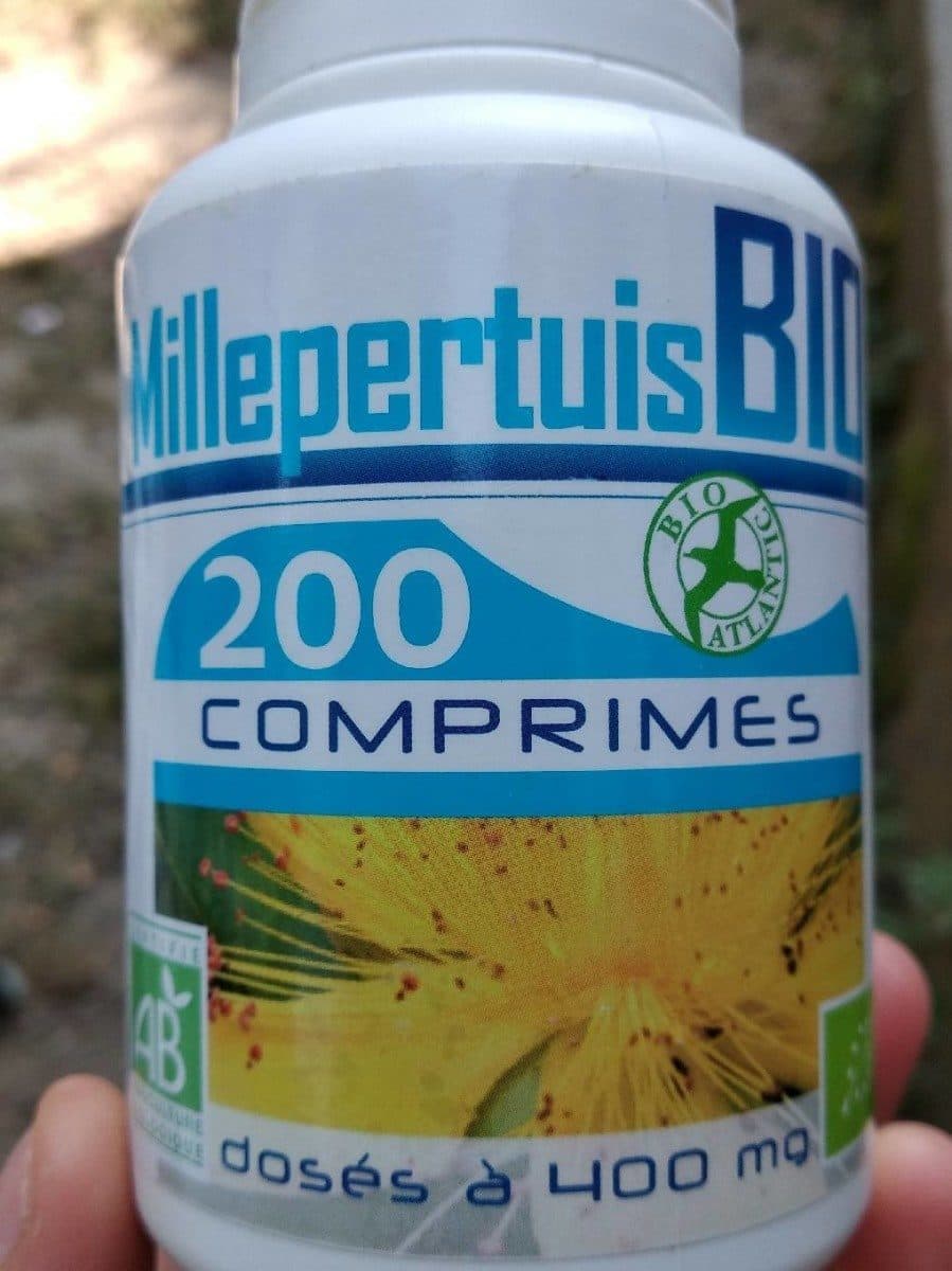 Open Food Facts Millepertuis Bio 400MG - 200 Comprimés - GPH Diffusion packshot