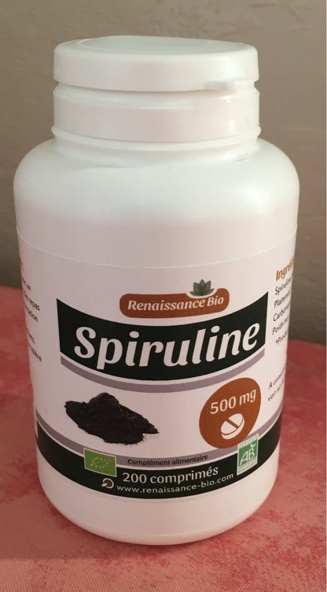 Renaissance bio Spiruline packshot