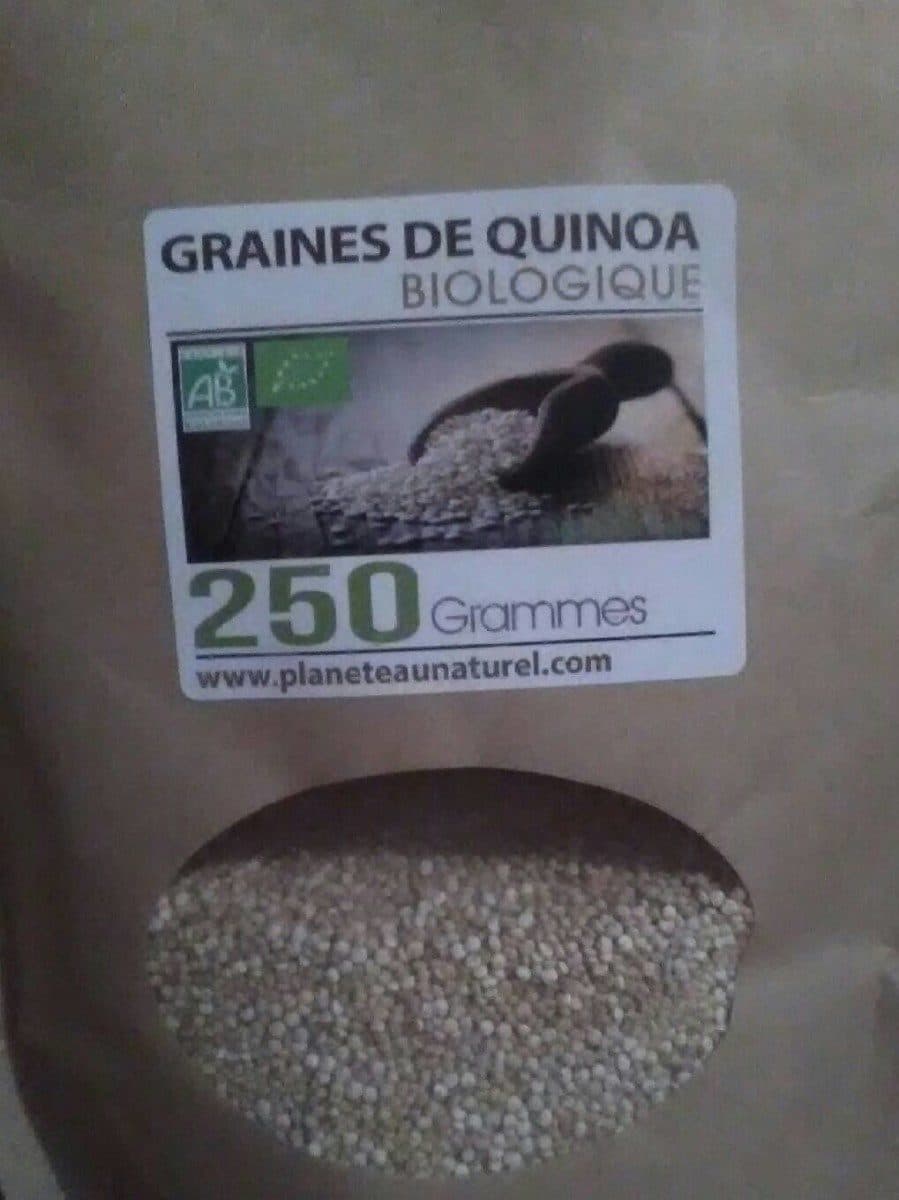 Planète au Naturel Graines de Quinoa Biologique packshot