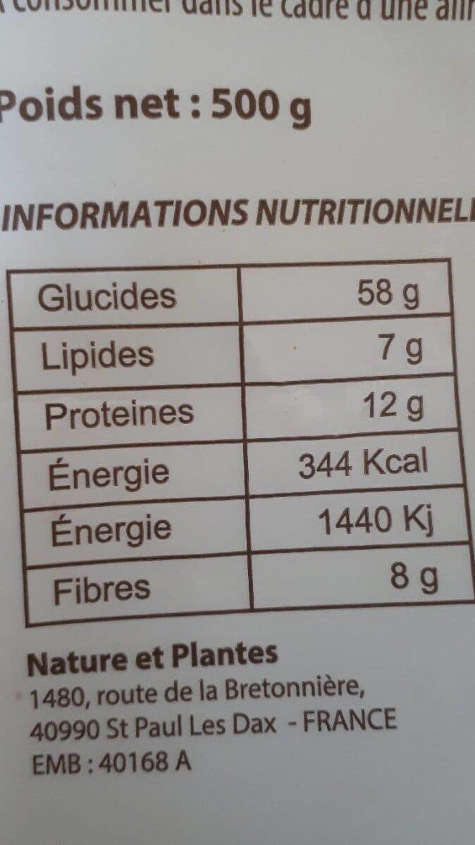 Open Food Facts Baies de Goji bio packshot