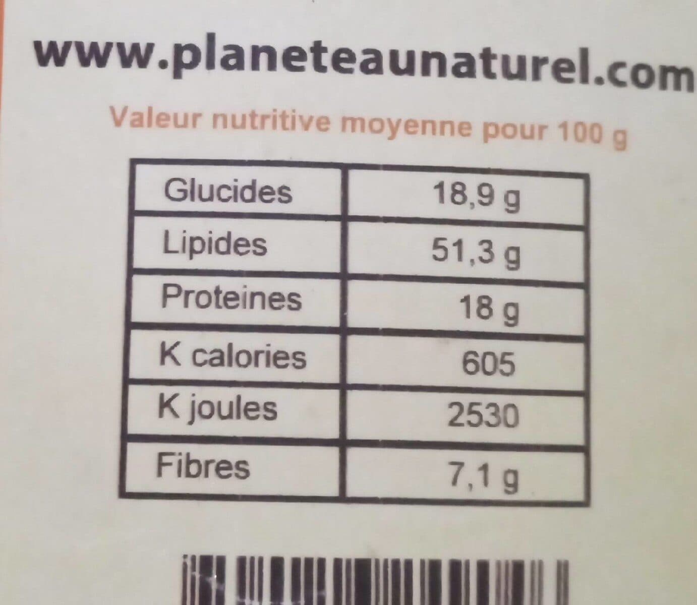 Planète au Naturel Amandes d’abricots amères packshot