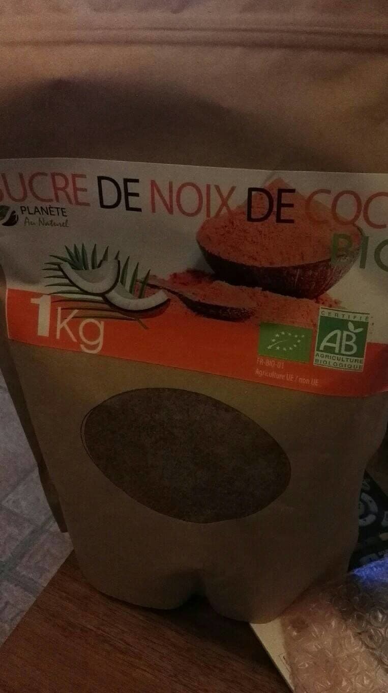 Planete Au Naturel Sucre de noix de coco bio packshot