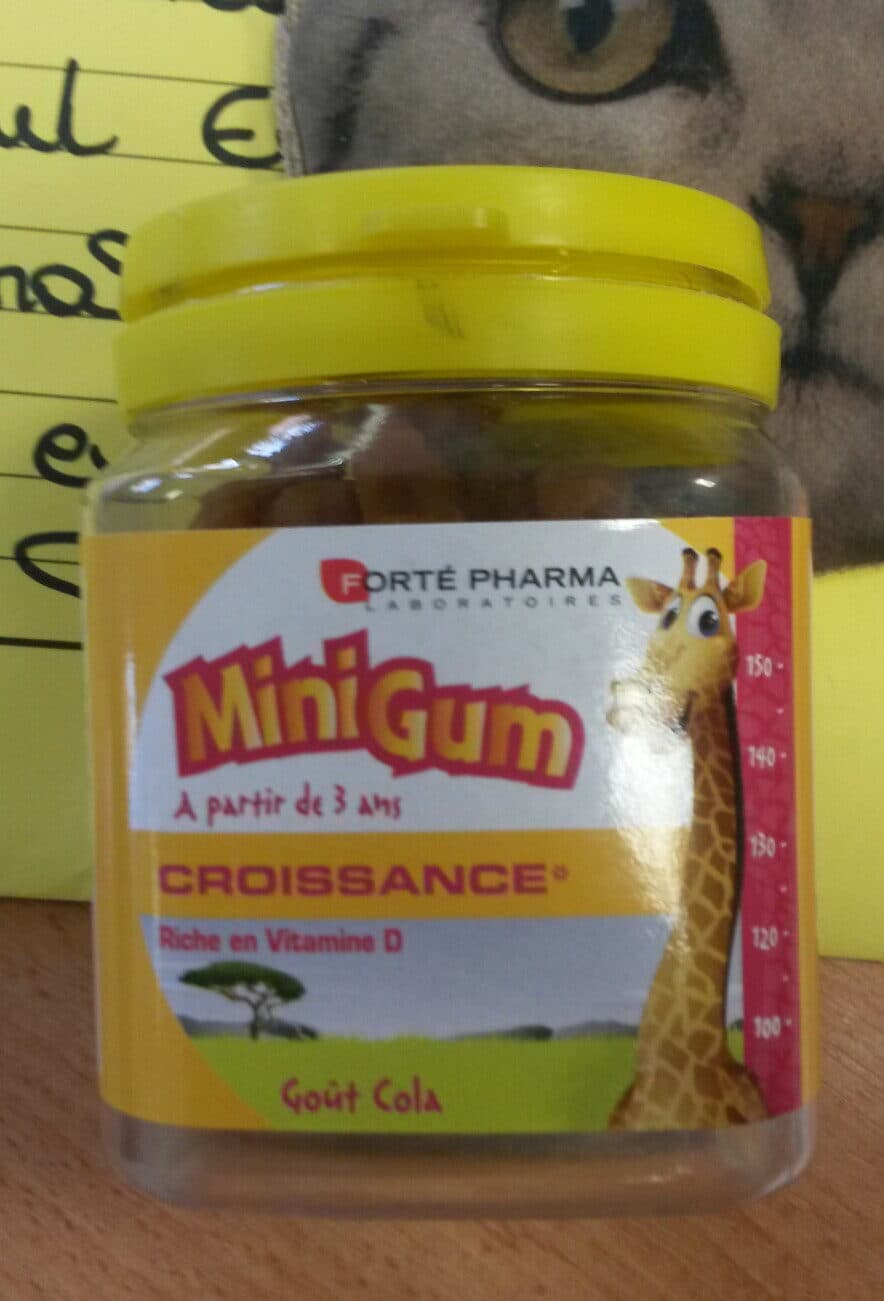 forte pharma Forte Pharma Minigum Croissance Gout Cola X50 packshot