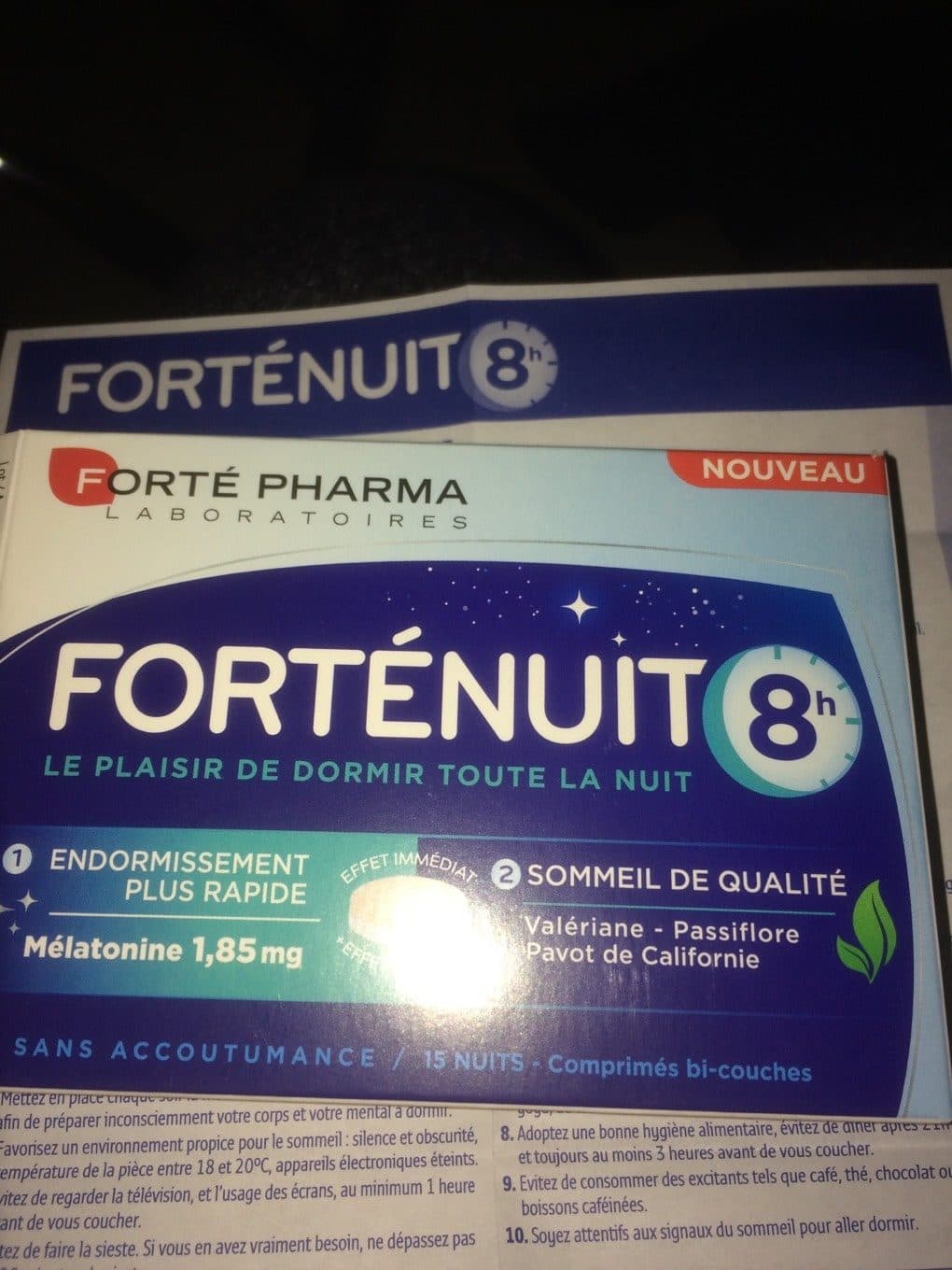 Forté Phara FortéNuit 8h packshot