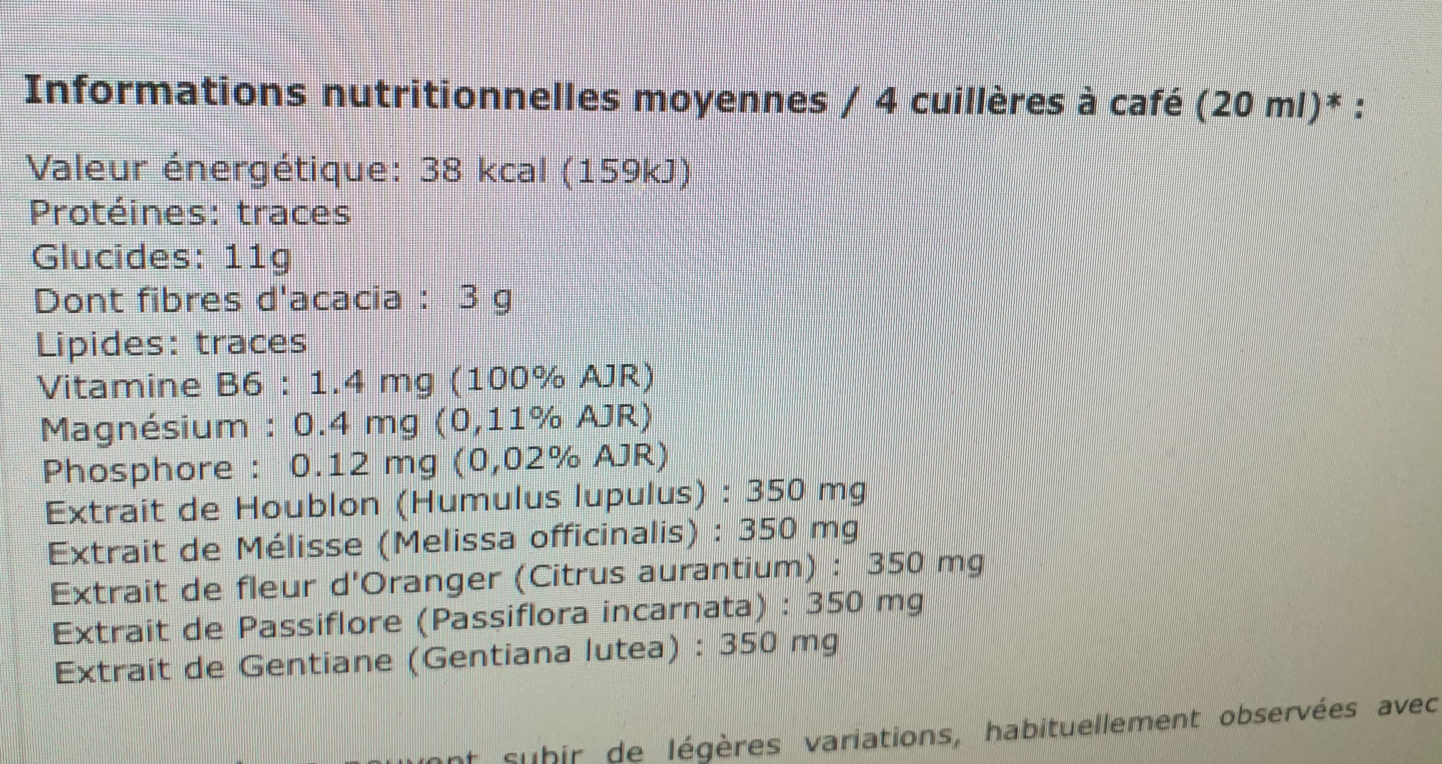 null Sirop Nervosité - 125 ML - Pediakid packshot