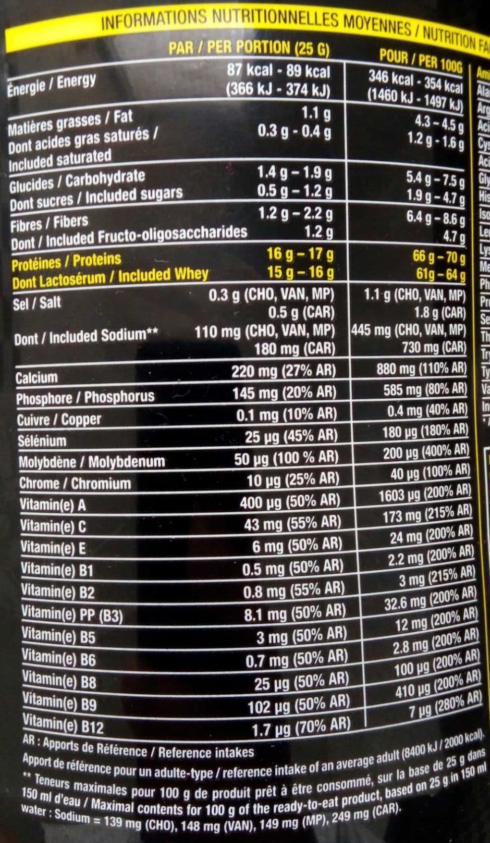 Stc Nutrition Whey Pure Premium Protein Vanille - 750GR - STC Nutrition packshot