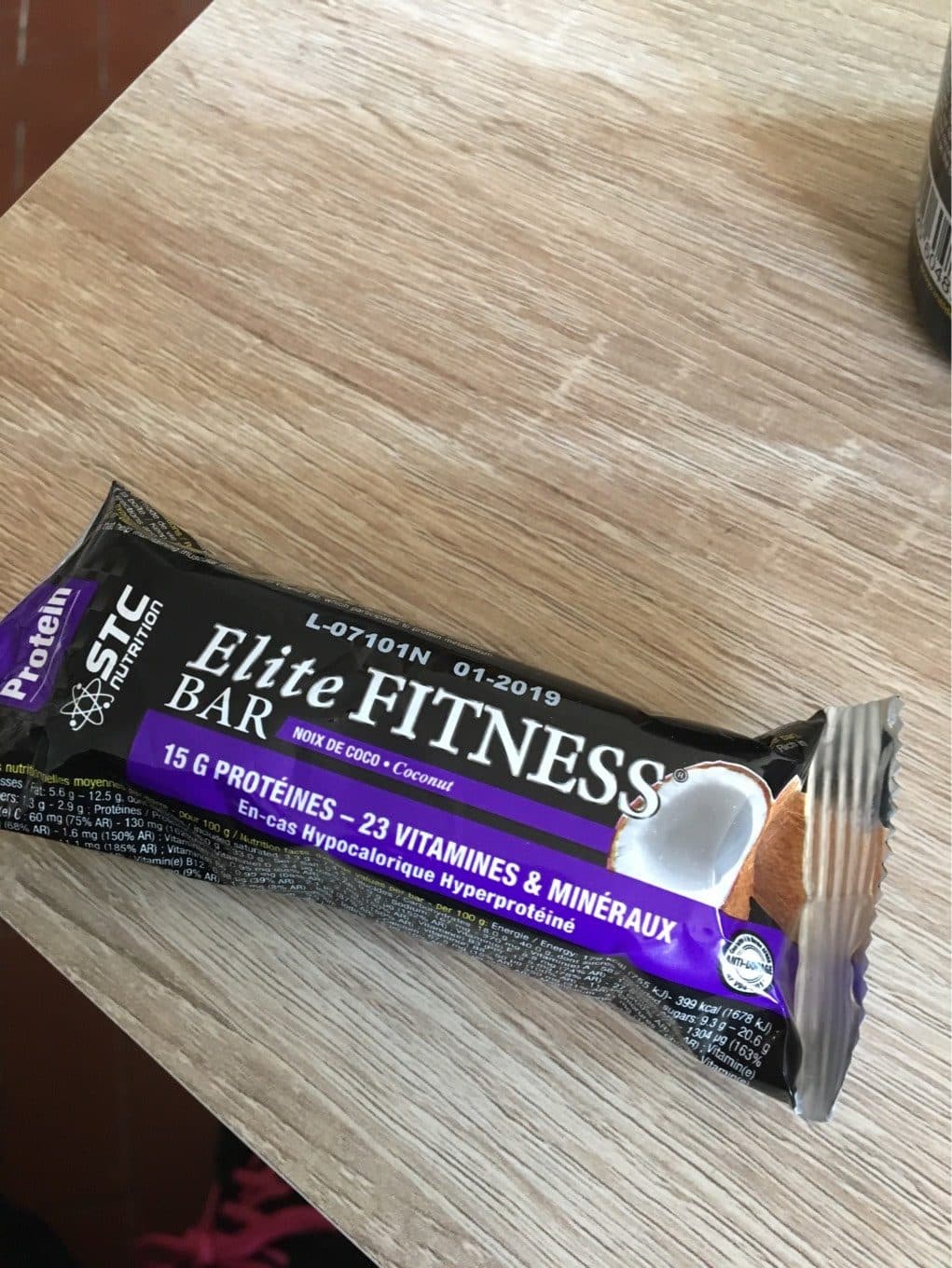Stc nutrition STC Nutrition Elite Fitness Bar - Goût : Noix D. .. packshot