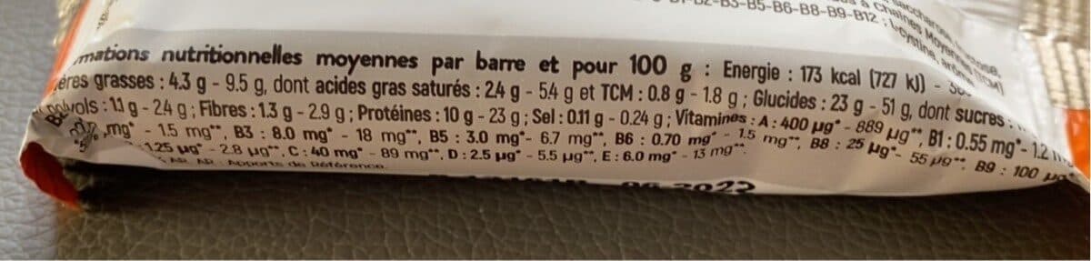 Stc Nutrition Stc Nutrition VO2 Max Bar Barre Energétique - Save packshot