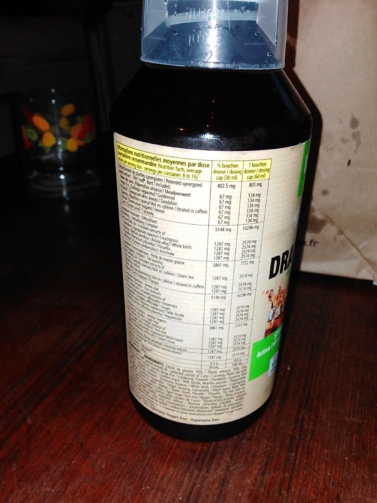 Stc nutrition Drainaxyl 500 Thé Pêche - 500ML - STC Nutrition packshot