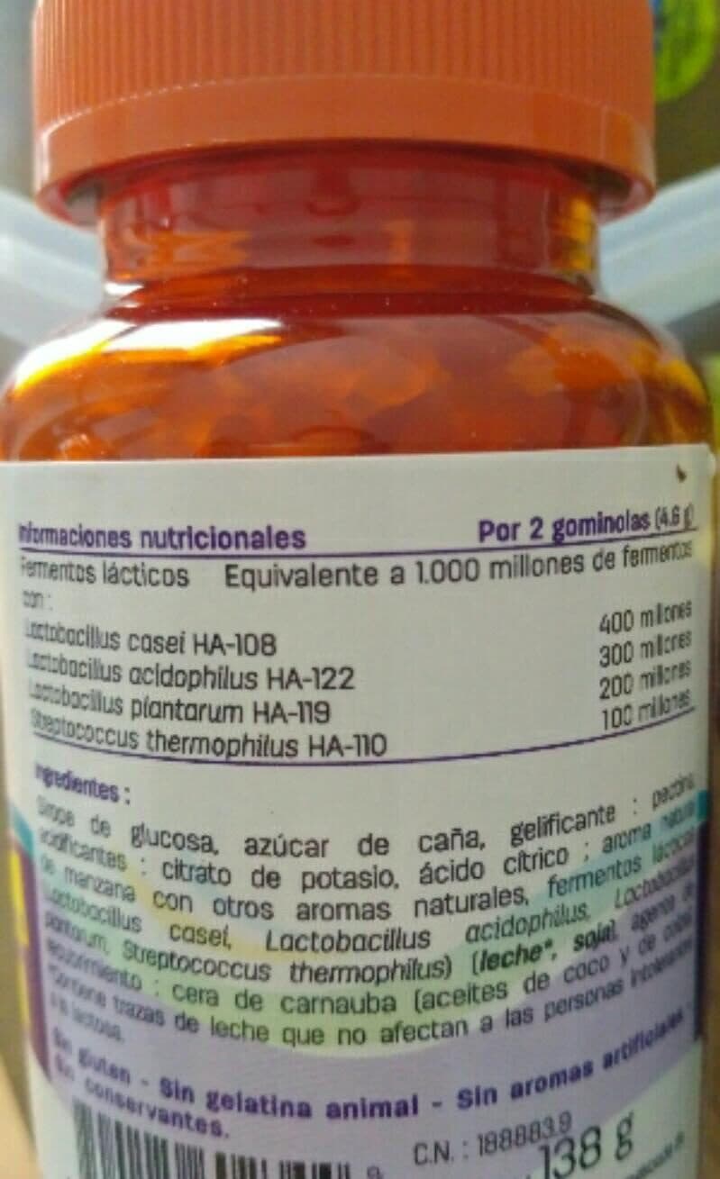 Open Food Facts Gommes Probiotiques - 60 Gommes - Pédiakid packshot