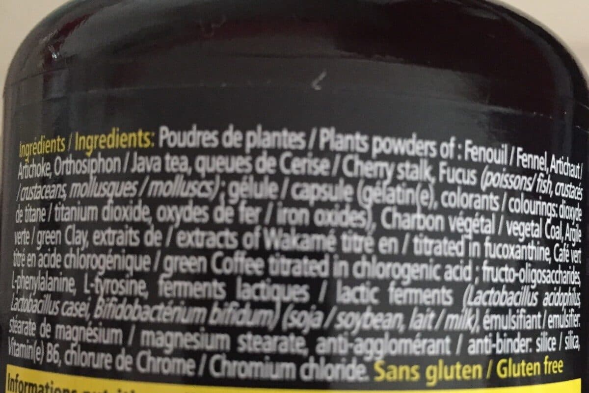 Open Food Facts Taille Abdos Ventre Plat - 120 Gélules - STC Nutrition packshot