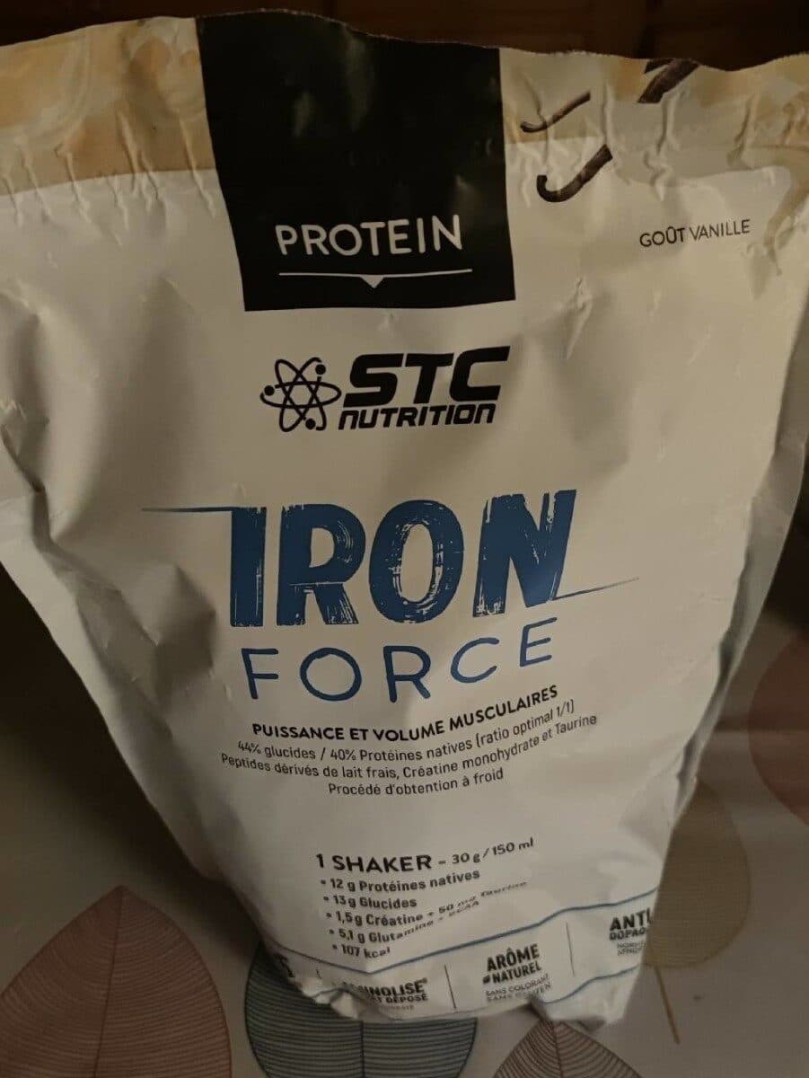 Stc nutrition Iron force packshot