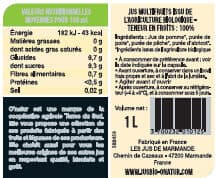 O'Nature Pur Jus de multifruits Bio packshot