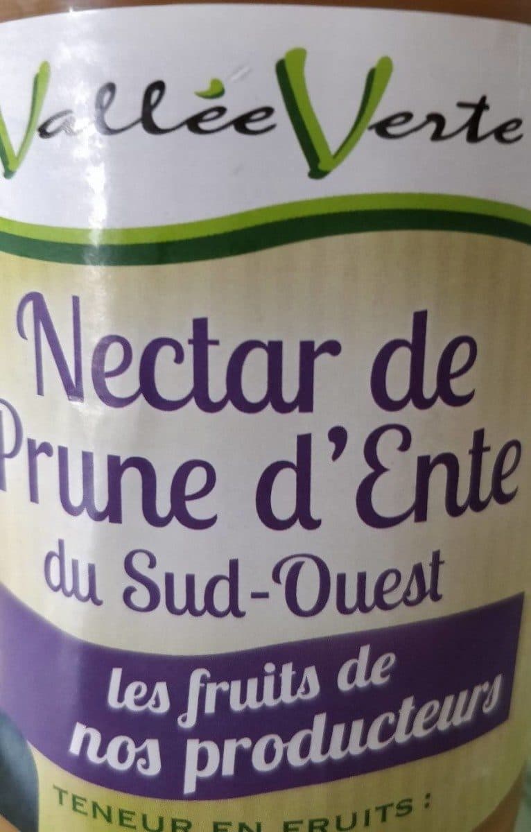 Vallée Verte Nectar de prune d'ente packshot