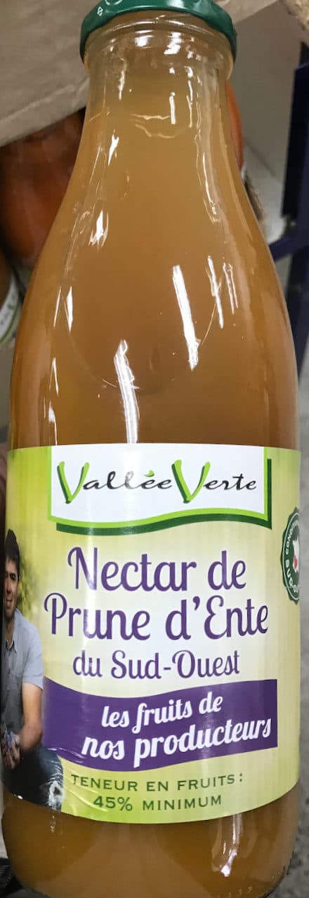 Vallée Verte Nectar de Prune d'Ente du Sud-Ouest packshot