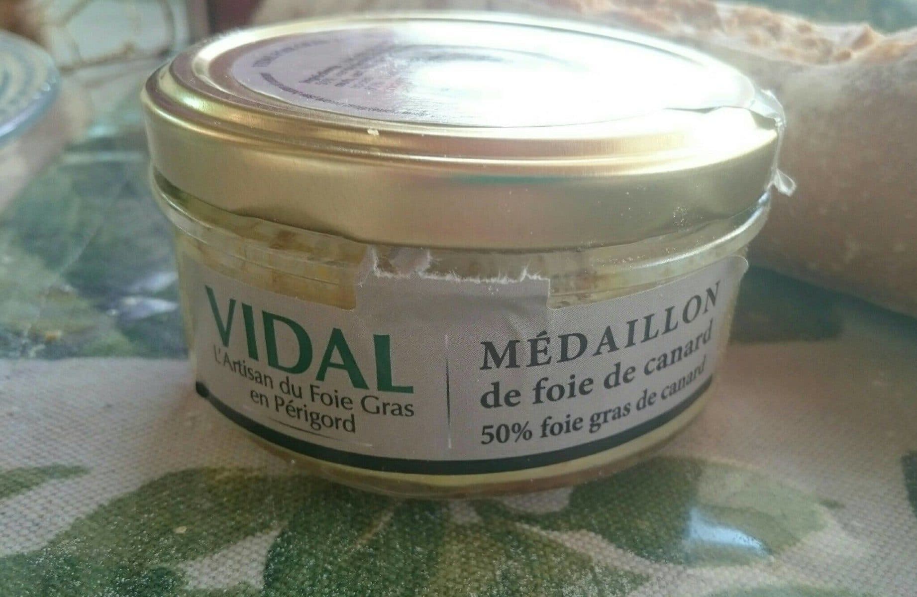 Vidal Medaillon de foie gras packshot
