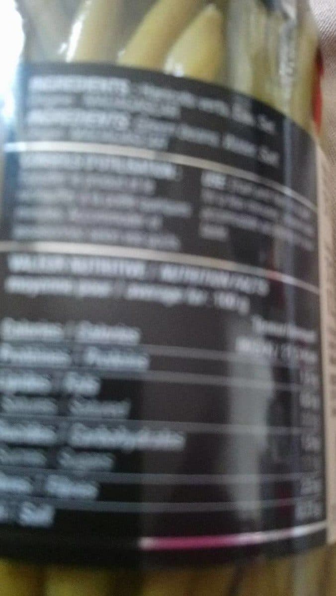 Open Food Facts Haricots verts extra fins packshot