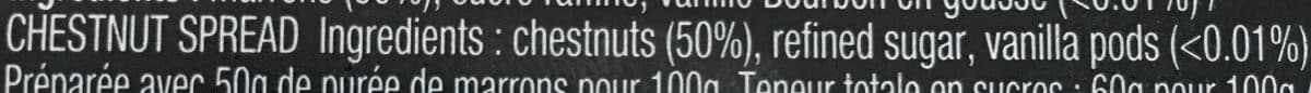 Jean d'Audignac Crème de marrons a la vanille packshot
