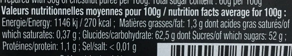 Jean d'Audignac Crème de marrons a la vanille packshot