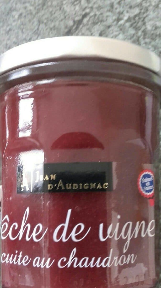 Jean d'Audignac Confiture peche de vigne packshot